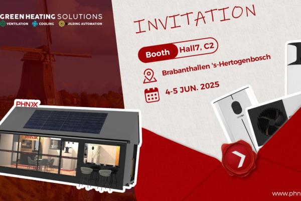 PHNIX Europe to Unveil “OptiMorph” and Smart Home Energy Ecosystem solution at Green Heating Solutions 2025