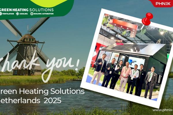 PHNIX Wraps Up a Successful Debut at Green Heating Solutions 2025