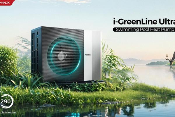 PHNIX Launches the Industry-First AI Full Inverter R290 Swimming Pool Heat Pump, Achieving 30% More Energy Savings