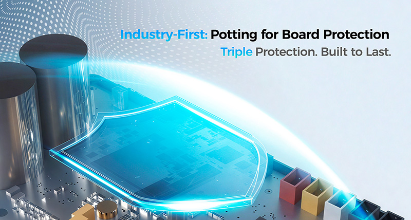 Industry-First: Potting for Board Protection