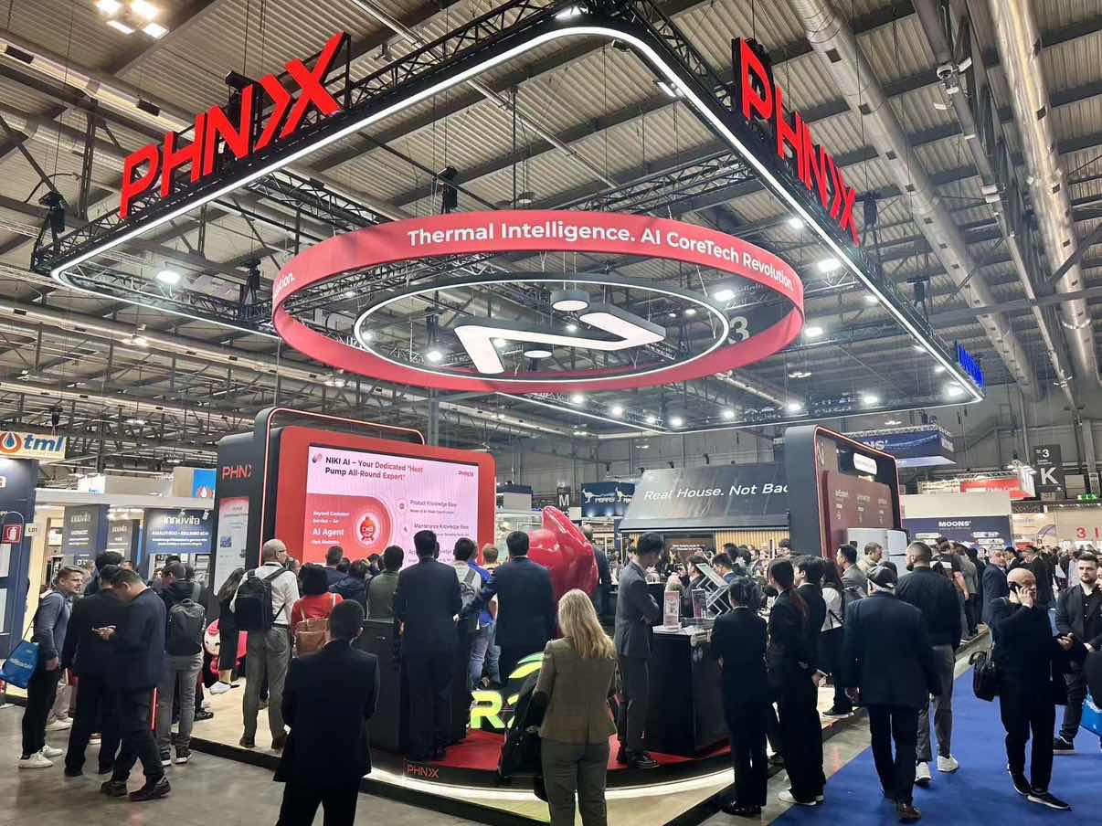 PHNIX Concludes MCE Milan 2026: Pioneering the AI Heat Pump Revolution